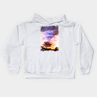 Milkyway Galaxy Space Kenya Safari. For Space & Astronomy Lovers. Kids Hoodie